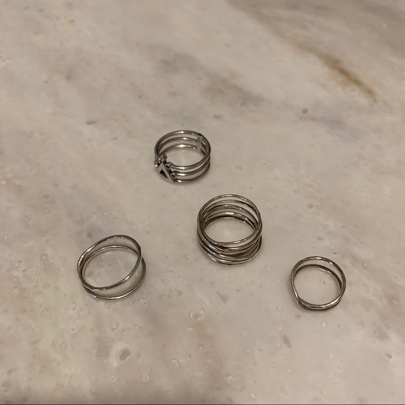 Kira Hawaii Beautiful Chaos Ring in Silver - Picture 7 of 7